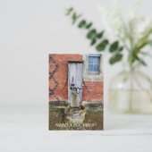 貿易 – 配管工 名刺 (スタンド正面)