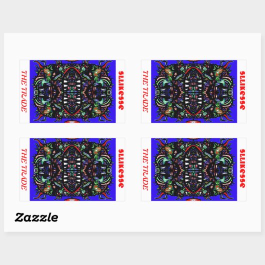 貿易 長方形シール (シート)