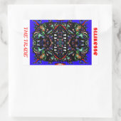 貿易 長方形シール (バッグ)