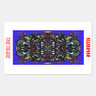 貿易 長方形シール