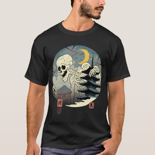 賀佐戸黒 Tシャツ (正面)