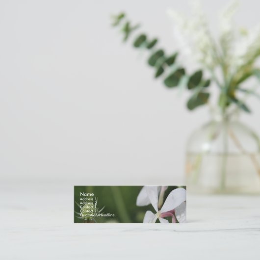 賀浦2 スキニー名刺 (スタンド正面)