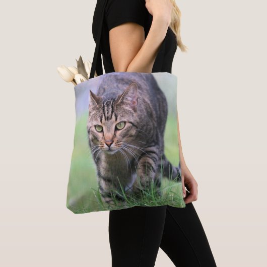 賀部 トートバッグ (クローズアップ)