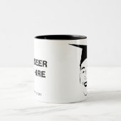 賃借りのためのエンジニア ツートーンマグカップ (中央)