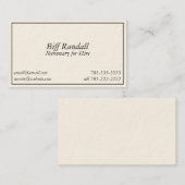 賃借りバスカードのためのKRWのノベルティの冗談の傭兵 名刺 (正面/裏面)