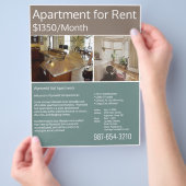 賃貸マンション チラシ (手)