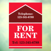 賃貸不動産大はっきりした看板実在用 ウィンドウサイン (シート3)