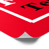 賃貸不動産証はっきりした実在券小売 ポスター (角)