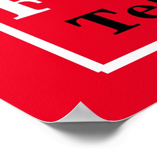 賃貸不動産証はっきりした実在券小売 ポスター (角)