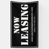 賃貸借業カスタム務宇宙商業 横断幕 (縦)