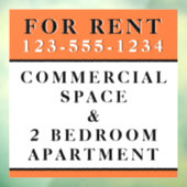 賃貸契約用レンタル事業看板 ウィンドウサイン (シート3)