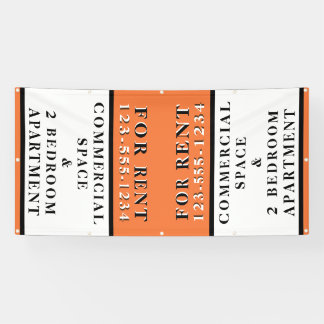 賃貸契約用レンタル事業看板 横断幕