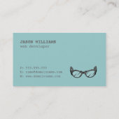 賃貸料のためのギーク、移動式Appの開発者の名刺 名刺 (裏面)