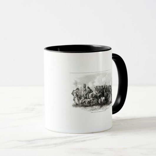 賃貸料のための牛の運転 マグカップ (正面右)