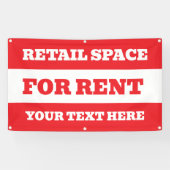 賃貸料のカスタム編集可能バナー 横断幕 (横)