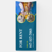 賃貸料のカスタム編集可能バナー 横断幕 (縦)