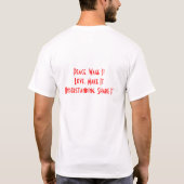 賃金の平和 Tシャツ (裏面)