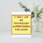 賃金心理学者 ポストカード (スタンド正面)