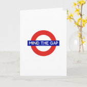 賃金+権力+信頼における格差に注意 (Mind The Gap) カード (黄色い花)