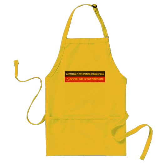 資本主義および社会主義 スタンダードエプロン (正面)