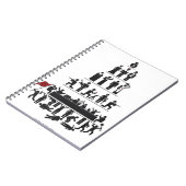 資本主義のノートのピラミッド ノートブック (左側)