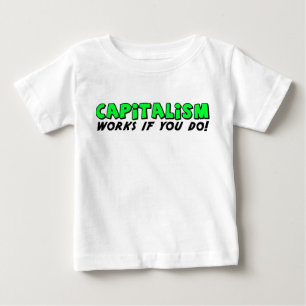 資本主義の仕事 ベビーTシャツ