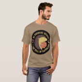 資本主義の秋が私の一番好きな季節 オーバーサイズ Tシャツ (正面フル)