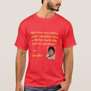 資本主義への死 Tシャツ