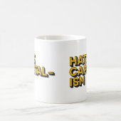 資本主義を嫌うセラミックマグカップ コーヒーマグカップ (中央)