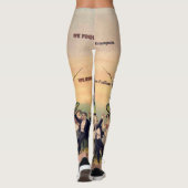 資本主義システムのピラミッド レギンス (裏面)