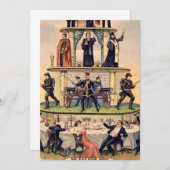 資本主義システムのピラミッド 招待状 (正面/裏面)