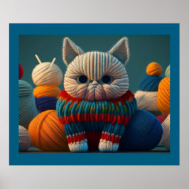 資本主義的な態度の猫 ポスター