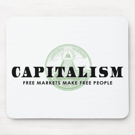 資本主義 マウスパッド (正面)