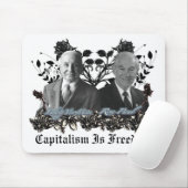 資本主義/自由(ロン・ポール、ミセス)マウス・パッド マウスパッド (マウス)