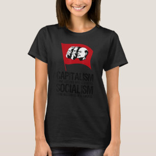 資本主義vs社会主義アンチ共産主義プロの帽子 tシャツ