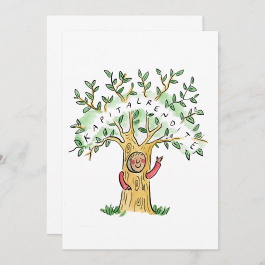 資本収益率 招待状 (正面/裏面)