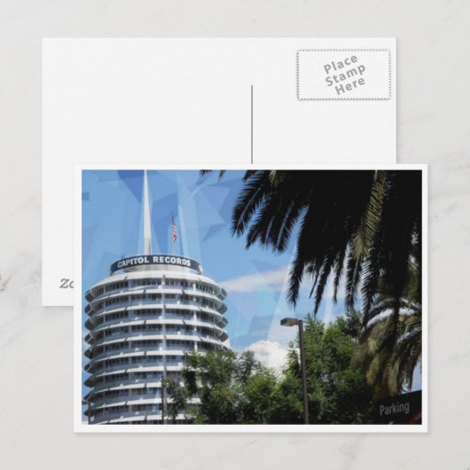 資本記録 ポストカード (正面/裏面)