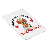 資格ある看護師 パウシティブリ マグネット (右側)