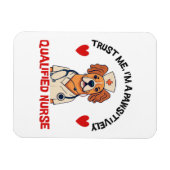 資格ある看護師 パウシティブリ マグネット (横)