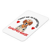 資格ある看護師 パウシティブリ マグネット (左側)