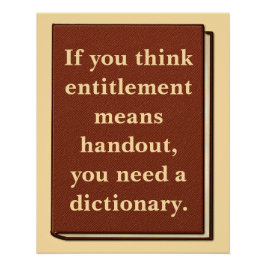 資格は配布資料ではない ポスター