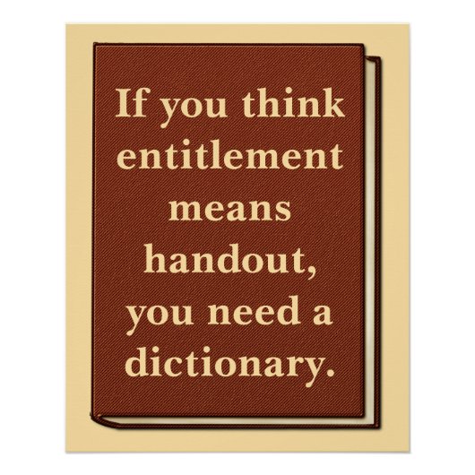 資格は配布資料ではない ポスター (正面)