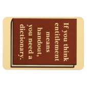 資格は配布資料ではない マグネット (横)