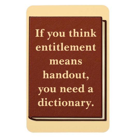 資格は配布資料ではない マグネット (縦)