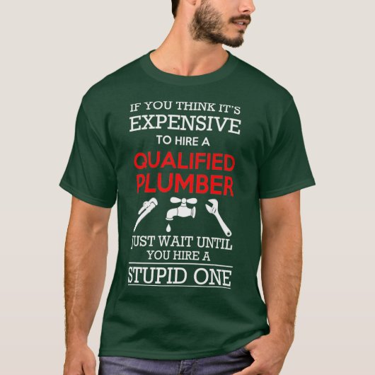資格もし考えを持つのは高い Tシャツ (正面)