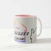 "資産会計士" ツートーンマグカップ (正面右)