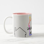 "資産会計士" ツートーンマグカップ (左)