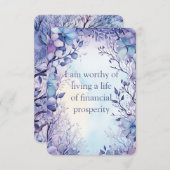 資産確認カード3.5インチx5" (正面/裏面)