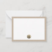 資産管パーソナライズされた理のノート・カード ノートカード (裏面)