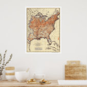 資産配分USA 1872 ポスター (キッチン)